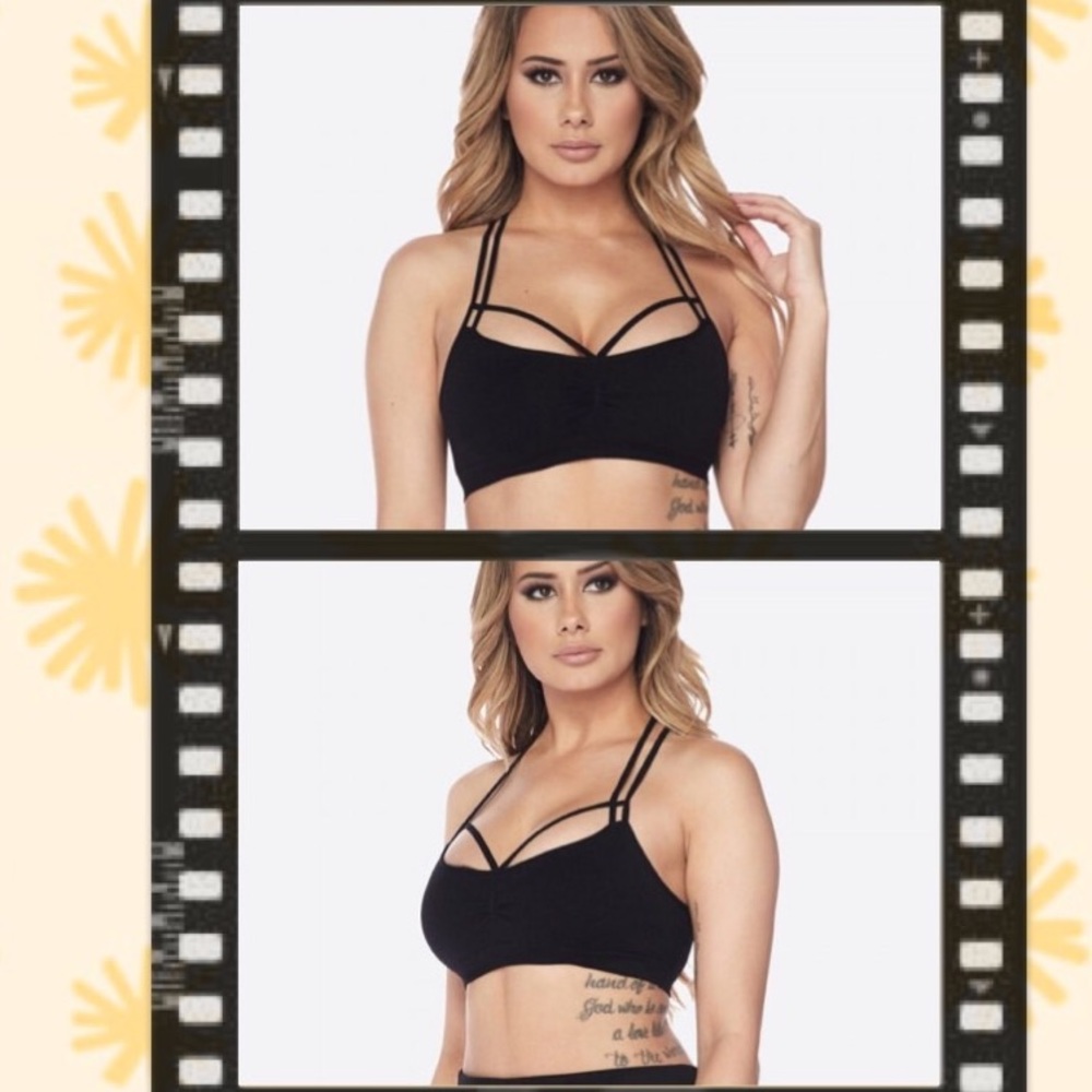 Sexy Black Bralette